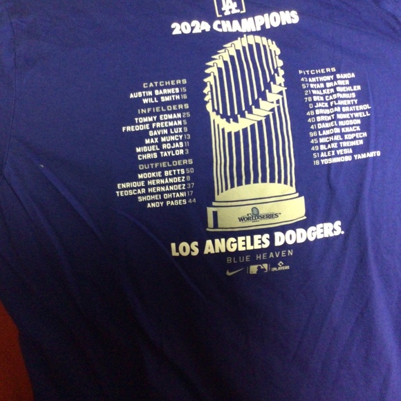 MLB LOS ANGELES Dodgers 2024 championship tshirt - Picture 4 of 5